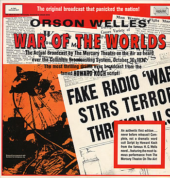 the war of the worlds aliens. Such was the panic caused by